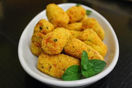 Crocchette di carote e menta vegan