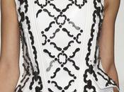 Stampe, patterns superfici dalla settimana della moda londra (moda donna primavera/estate 2015)