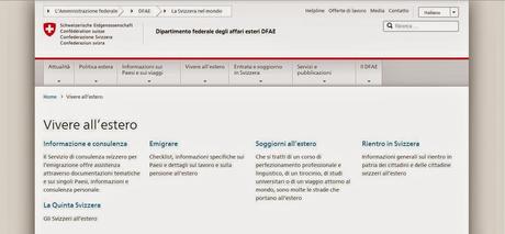 Il caso dei pensionati all'estero Svizzeri