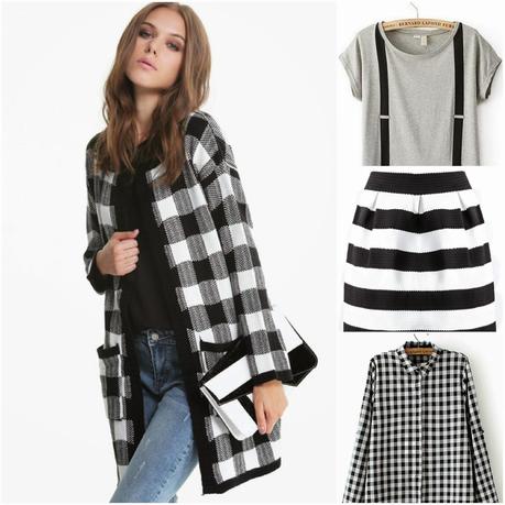 wishlist, sheinside, black and white