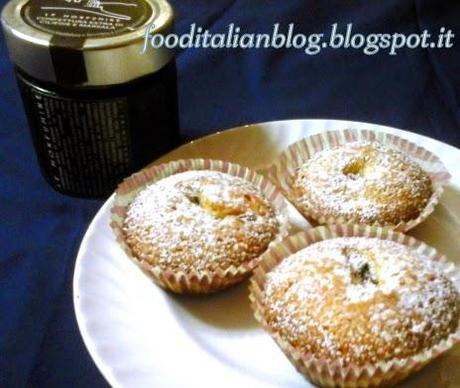 Muffin con Cuore di Confettura