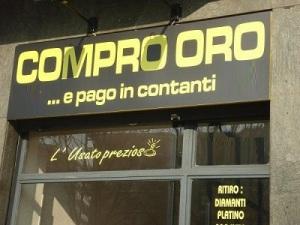 Compro oro crisi 2014