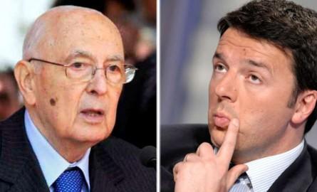 Renzi, Napolitano e … la suppostona agli italiani