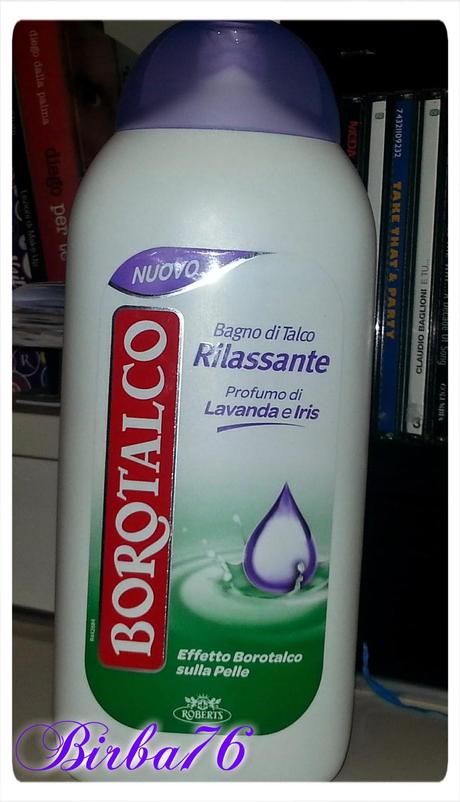 BAGNO DI TALCO RILASSANTE AL PROFUMO DI LAVANDA E IRIS BOROTALCO DELLA ROBERTS REVIEW