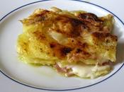 Lasagna patate,prosciutto mozzarella