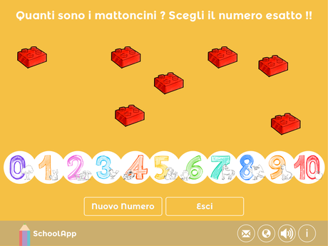 Contare: la nuova app iPad di Schoolapp per i bambini in età prescolare
