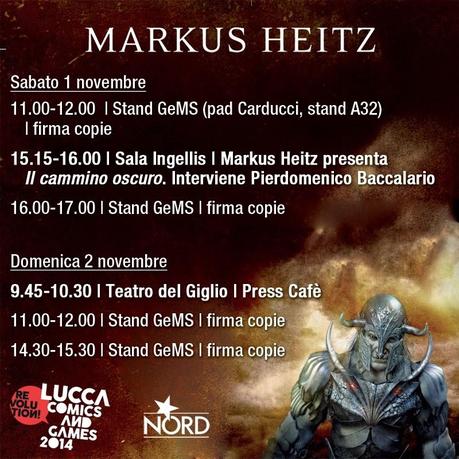 Markus Heitz a Lucca Comics and Games