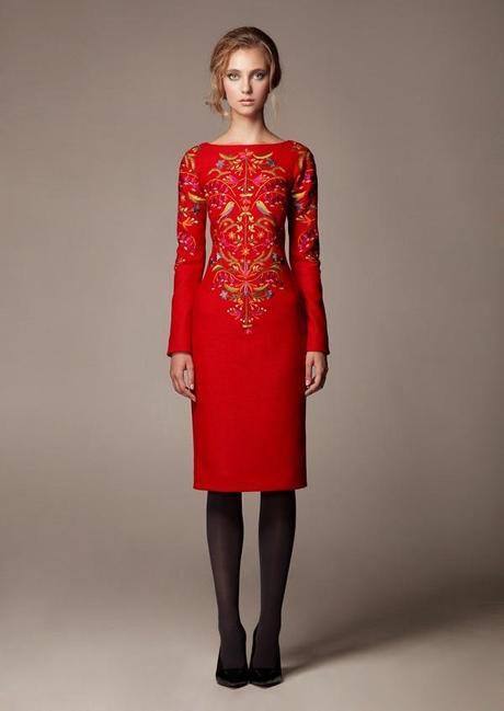 Red dress Fall/Winter 2014-15