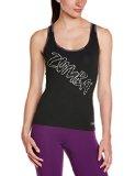 Zumba Fitness, Canotta Donna Slim Shaded Racerback, Nero (Sew Black), M