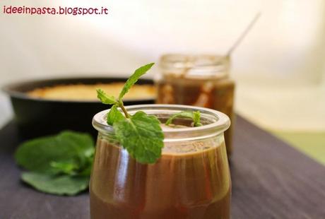 Crema Cioccolato e Cocco alla Menta (senza latte, senza glutine)