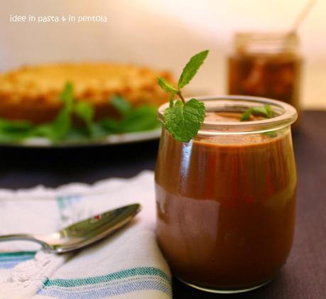 Crema Cioccolato e Cocco alla Menta (senza latte, senza glutine)