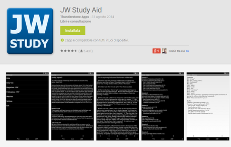 JW.ORG: tutte le applicazioni Android per non perdervi gli aggiornamenti del nostro sito ufficiale JW.ORG: tutte le applicazioni Android per non perdervi gli aggiornamenti del nostro sito ufficiale
