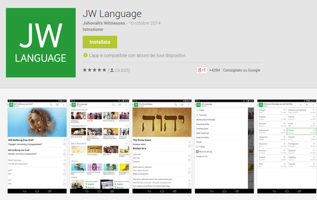 JW.ORG: tutte le applicazioni Android per non perdervi gli aggiornamenti del nostro sito ufficiale JW.ORG: tutte le applicazioni Android per non perdervi gli aggiornamenti del nostro sito ufficiale