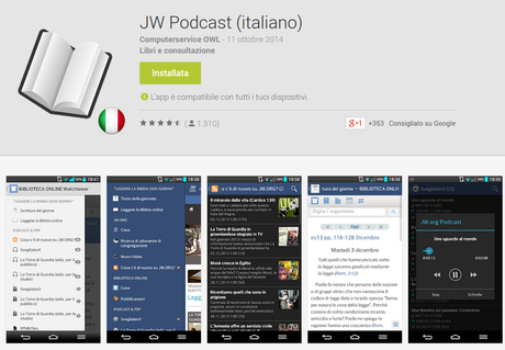JW.ORG: tutte le applicazioni Android per non perdervi gli aggiornamenti del nostro sito ufficiale JW.ORG: tutte le applicazioni Android per non perdervi gli aggiornamenti del nostro sito ufficiale