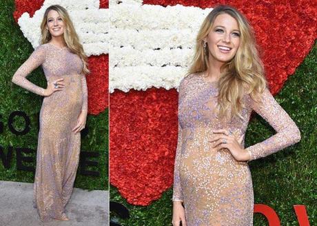 blake lively gravidanza al red carpet