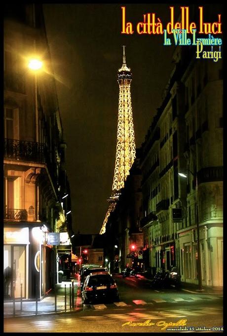 la città delle luci, la Ville Lumière, Parigi