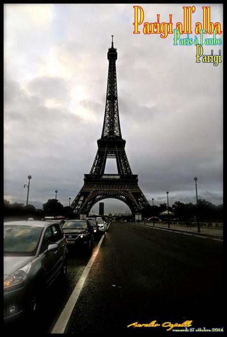 alba per le vie di Parigi