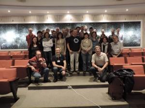 Il gruppo di astronomi che fanno parte del programma GAPS, Auditorium - INAF-Osservatorio Astronomico di Capodimonte, Napoli. Crediti: INAF-Napoli/Mariateresa Fulco