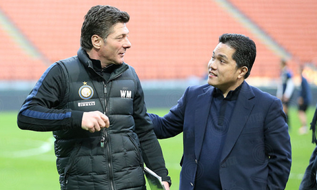 Thohir: ”Mazzarri? Vediamo nelle prossime due gare, vogliamo il miglior coach”