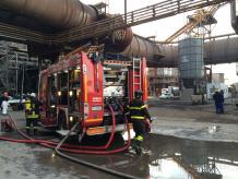 Incendio all’acciaieria Arvedi, un giorno e mezzo di lavoro per i vigili del fuoco