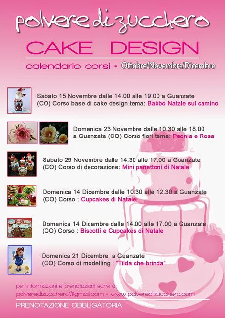 corsi di cake design, torte decorate, polvere di zucchero