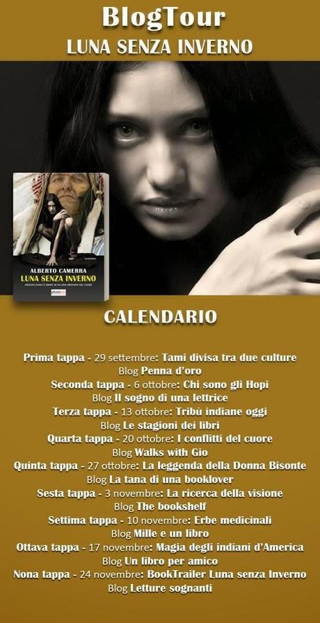 BlogTour Luna senza Inverno di Alberto Camerra - Quinta Tappa: La leggenda della Donna Bisonte