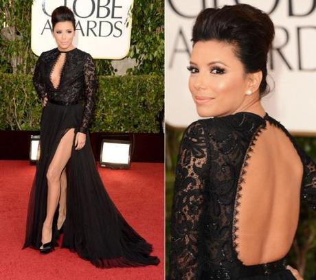 eva longoria in oscar de la renta 2