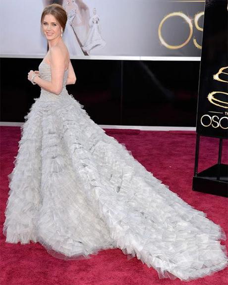 amy adams in oscar de la renta