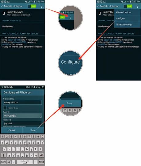 [Guida] Galaxy S5 come attivare il Tethering (Hotspot)