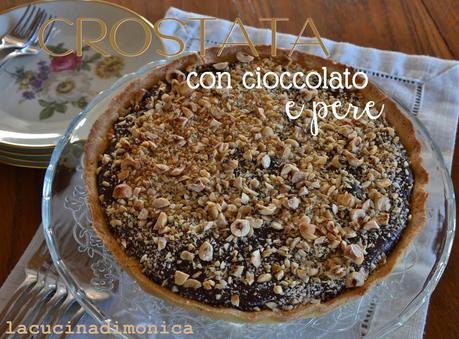 CROSTATA DI PERE E CIOCCOLATO