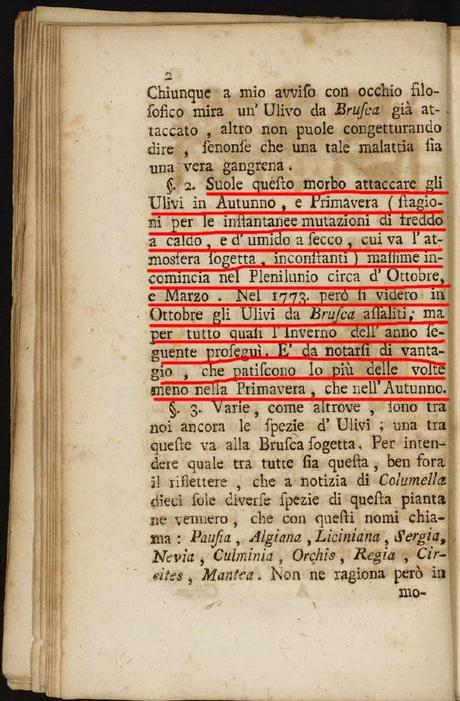 Cosimo Moschettini, 1777 Brusca paragrafo 2