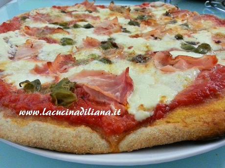 Pizza con  Farro