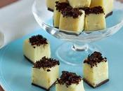 Ganache bianca nera alla liquirizia.