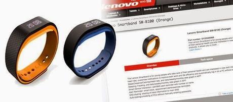 Smartband SW-B100 il braccialetto Lenovo che ci monitora la veglia e il sonno