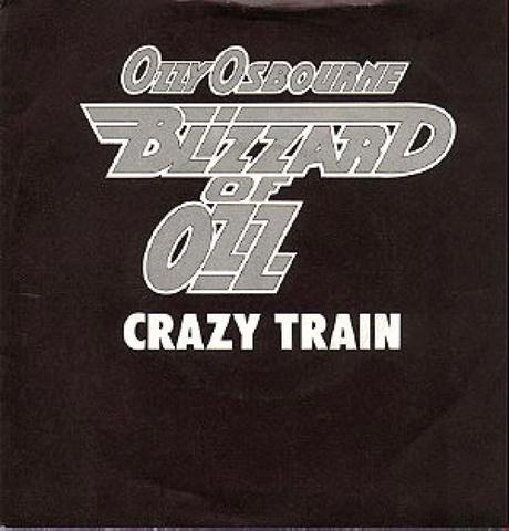 ozzy osbourne - crazy train - single