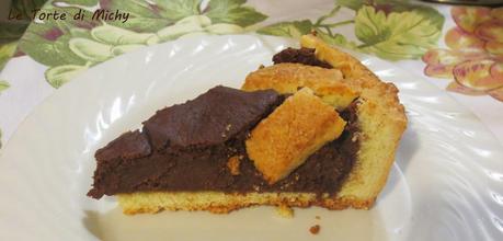 Crostata con crema di castagne