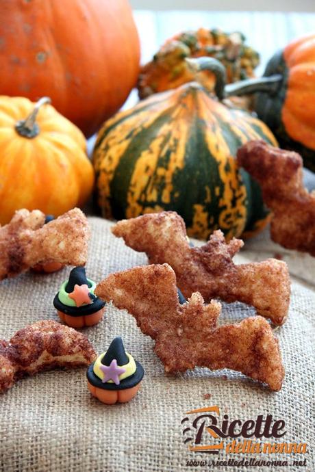 Pipistrelli dolci di Halloween