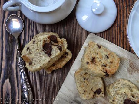 Rustici al cocco e cioccolato e intervista