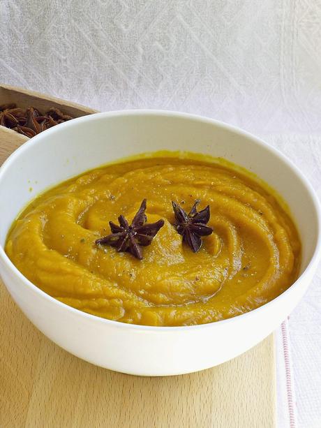 Vellutata di zucca all'anice stellato