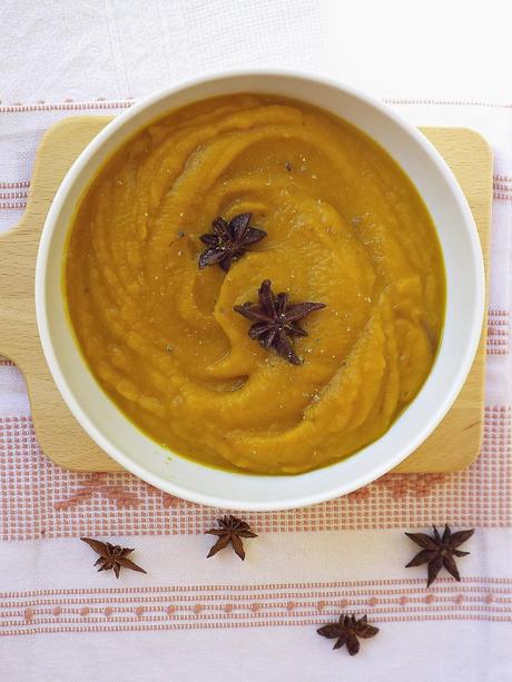 Vellutata di zucca all'anice stellato