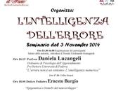 L’intelligenza dell’errore: seminario Macerata