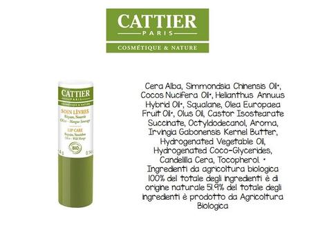 balsamo labbra cattier Recensione prodotti per il viso Cattier,  foto (C) 2013 Biomakeup.it