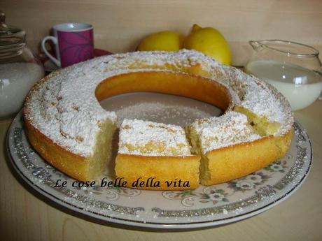 Ciambella cocco e limone