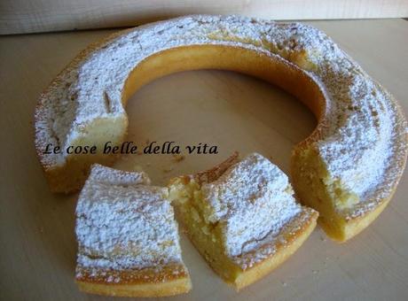 Ciambella cocco e limone