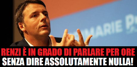 Per Renzi 'il cambiamento' è assecondare la upper class.