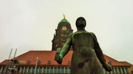 Trümmerfrau aus Dresden