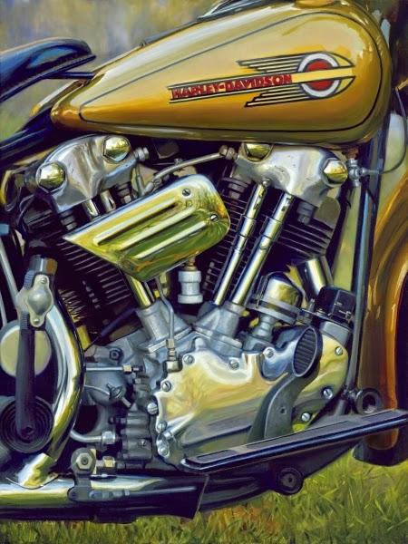 Motorcycle Art - David Uhl #4