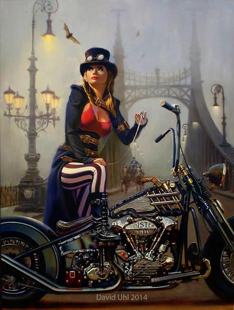 Motorcycle Art - David Uhl #4