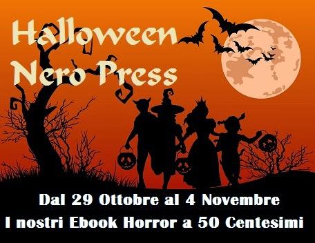 Offerte Halloween Nero Press: ebook horror a 50 centesimi