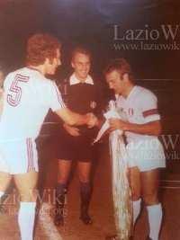 Wilson e Beckenbauer ad inizio partita (fonte LazioWiki - Vincenzo Cerracchio)